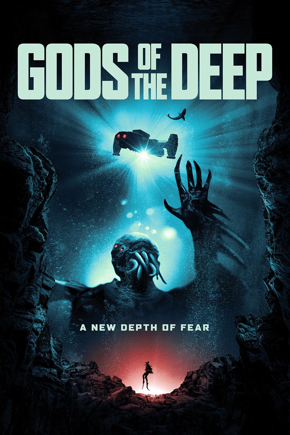 Gods Of The Deep Pel Cula Aullidos COM   Gods Of The Deep Poster 