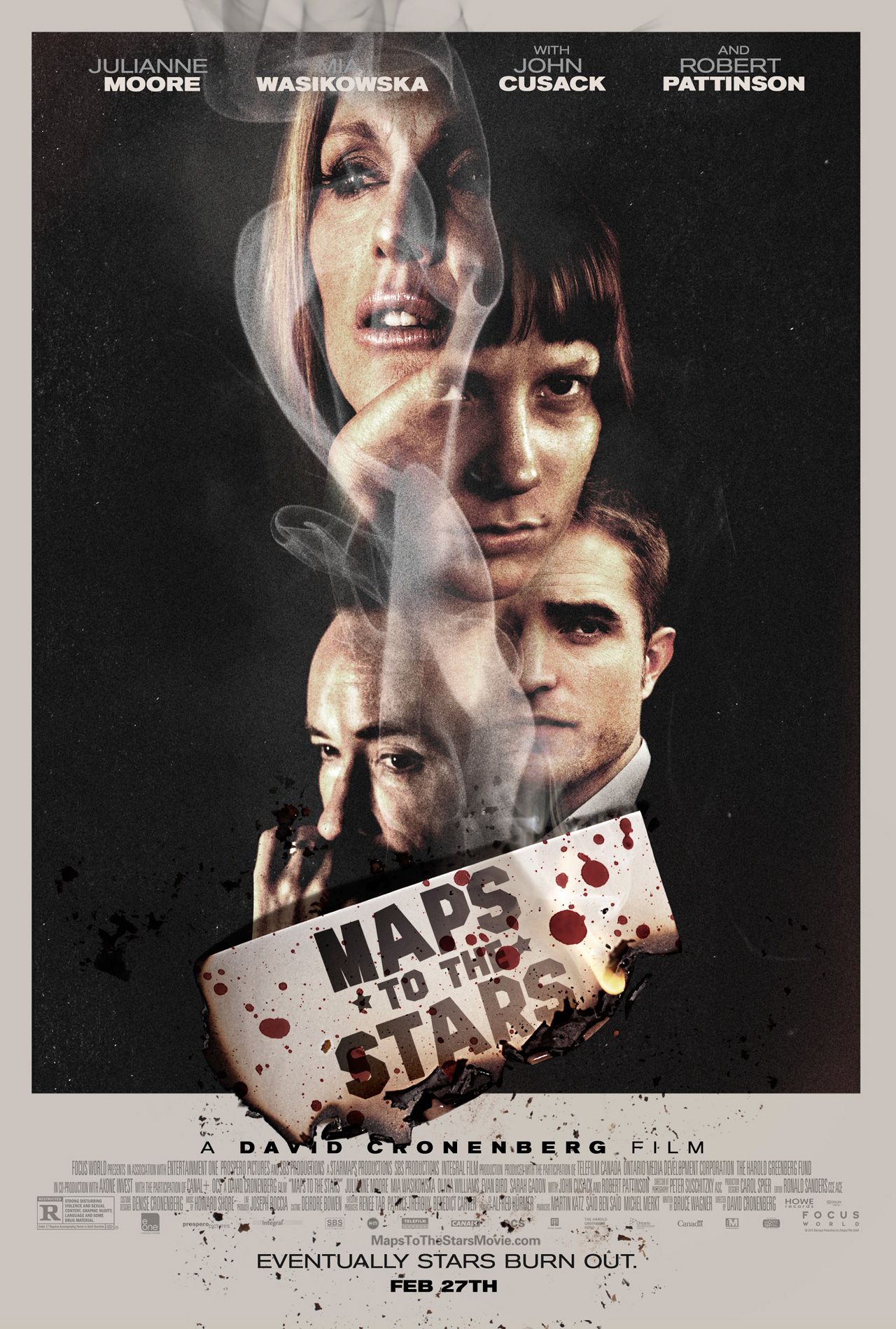 Poster y Trailer Maps to the Stars