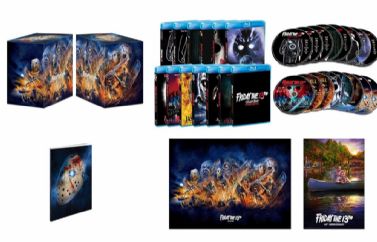 "Viernes 13": Así es la alucinante edición de 16 discos que se pondrá a la venta en USA en octubre