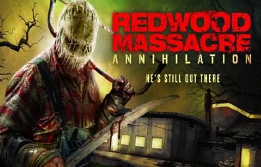 Danielle Harris en el tráiler oficial de "Redwood Massacre: Annihilation"