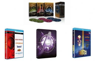Novedades 4K y Blu-Ray: Steelbook de "El Señor de los Anillos", "Vengadores", Packs de Cine Fantástico y Ciencia Ficción