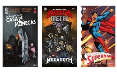 Novedades Cómics: "La Familia De La Casa De Muñecas", "Noches Oscuras DeathMetal: Megadeth" y "Superman. Arriba en el Cielo"