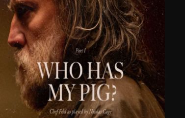 Pósters de personajes de "PIG", la revenge movie de Nicolas Cage y su cerdo favorito