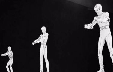 Descubre con estas imágenes cómo se rodó "TRON" que se estrenó tal día como hoy en 1982
