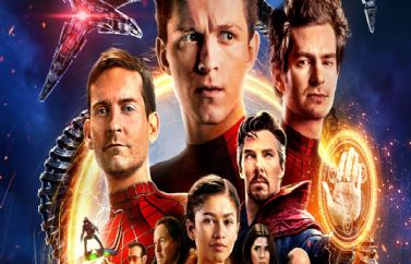 "Spiderman: No Way Home" regresa al Número 1 de la taquilla en su reestreno