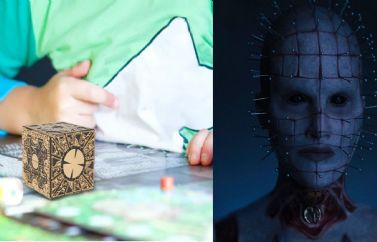 Wallmart promociona la caja de configuración del lamento de "Hellraiser" como producto para niños