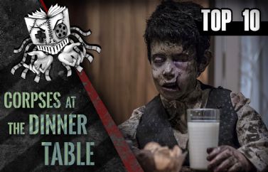 Top 10 de Cadáveres a la Mesa en el Cine de Terror