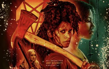 Zazie Beetz protagoniza el sangriento poster final de "Te van a Matar"