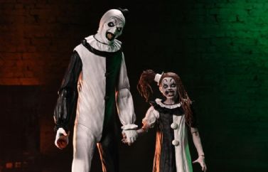 NECA abre las reservas para sus espectaculares figuras articuladas de "Terrifier 2" con Art y Pale Girl