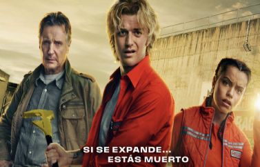 Joe Keery en el clip exclusivo de "Turno de Noche" que se estrena el 22 de abril en cines