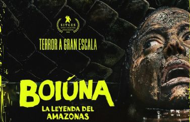 Póster español de "Boiúna: La Leyenda del Amazonas" que tendrá su premiere europea en Sitges