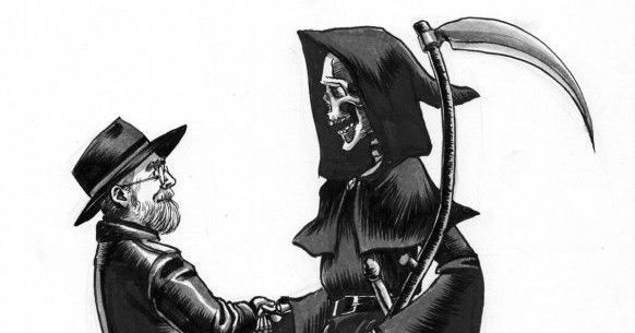 Un grupo de artistas homenajean a Terry Pratchett