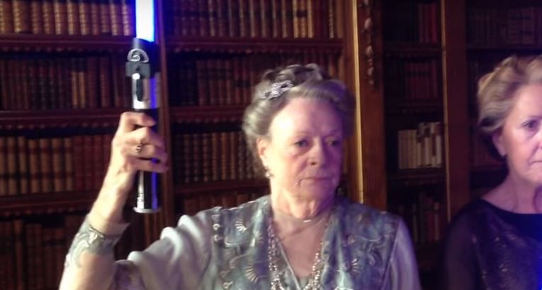 "Downton Wars" = "Downton Abbey" + "Star Wars"