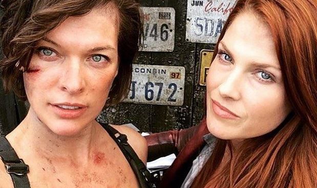 Milla Jovovich y Ali Larter publican una imagen en el rodaje de "Resident Evil: The Final Chapter"