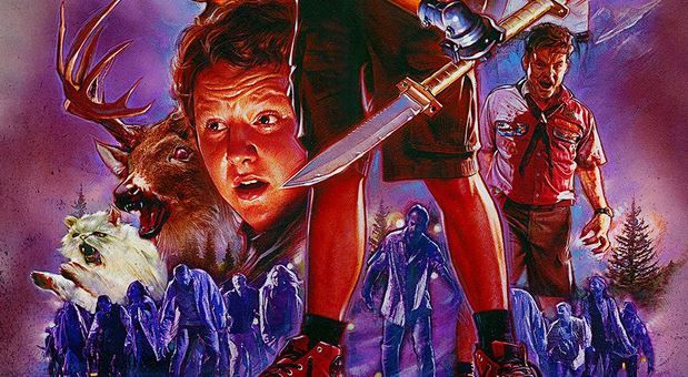 El glorioso nuevo póster de "Scouts Guide To The Zombie Apocalypse"