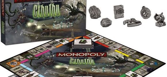 Cthulhu ya tiene sus propias ediciones del Monopoly y Yahtzee!