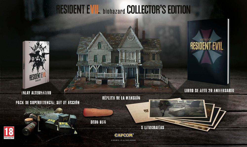 "Resident Evil 7": La edición coleccionista (con casa) llegará a España
