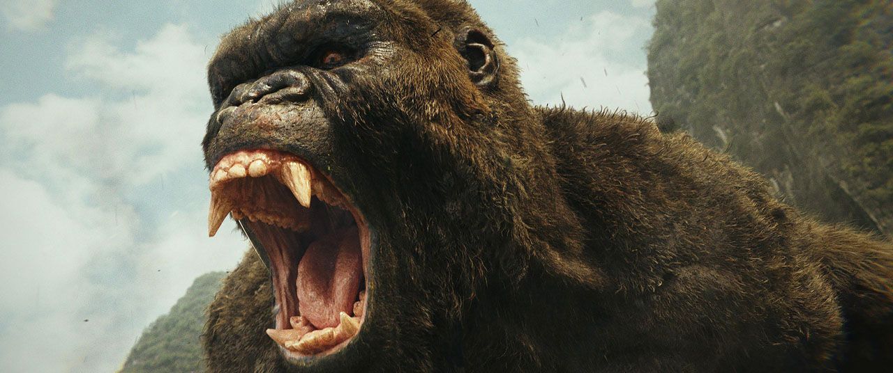 King Kong consigue el primer puesto en USA pero queda lejos de Godzilla