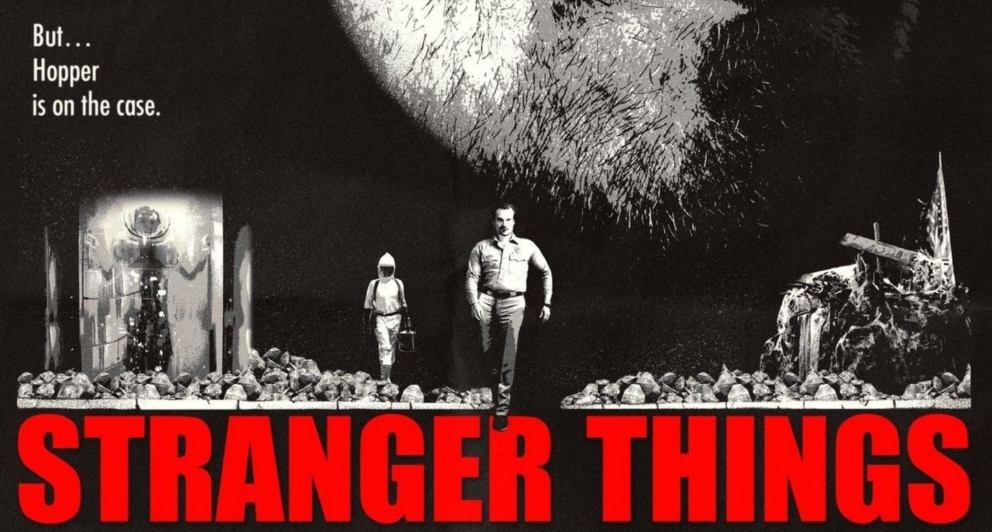 "Stranger Things": Nuevo póster de la 2ªT a lo  "Perseguido"