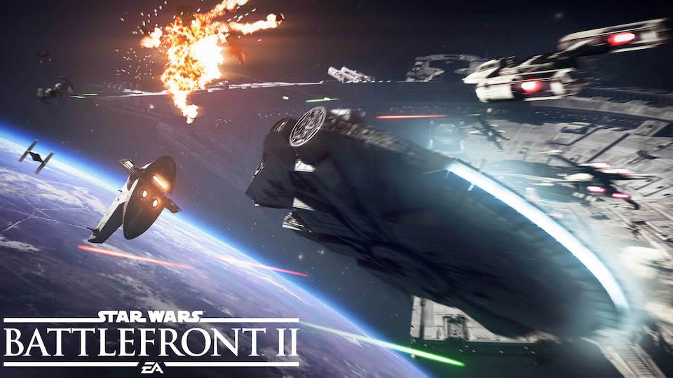 "Star Wars: Battlefront II": Tráiler del Modo Asalto de Cazas Estelares