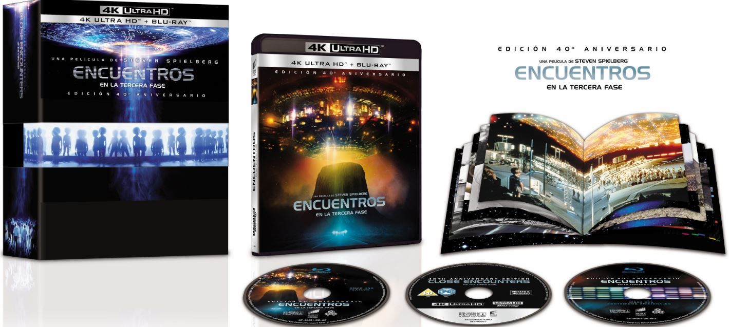 "Encuentros en la Tercera Fase" nos llegará en 4K UHD en septiembre