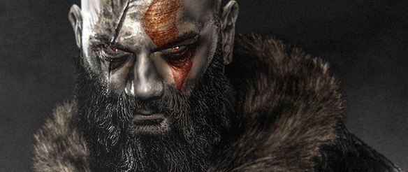 "God of War": Un fan crea un espectacular póster de Bautista como Kratos