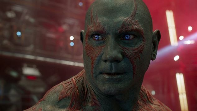 Bautista no estará en "Guardianes de la Galaxia 3" sin el guión de James Gunn