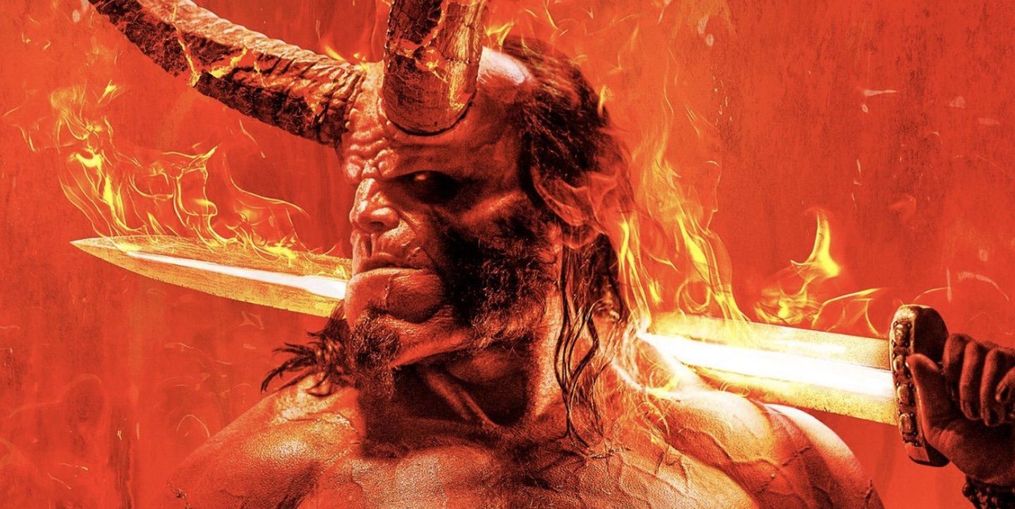 El póster oficial del reboot de "Hellboy" es una auténtica maravilla