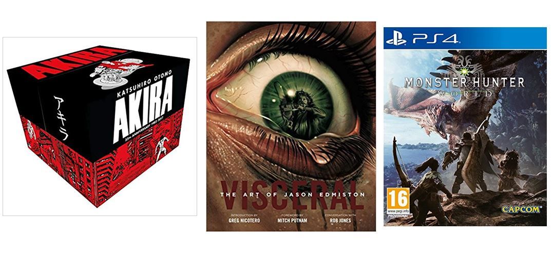 Akira, Juegos de Mesa, Libros de Arte y Monster Hunter en las ofertas de hoy