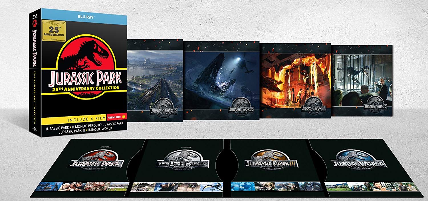 Packs en Blu-Ray (Jurassic Park, X-Men, Temblores...) en las ofertas de hoy