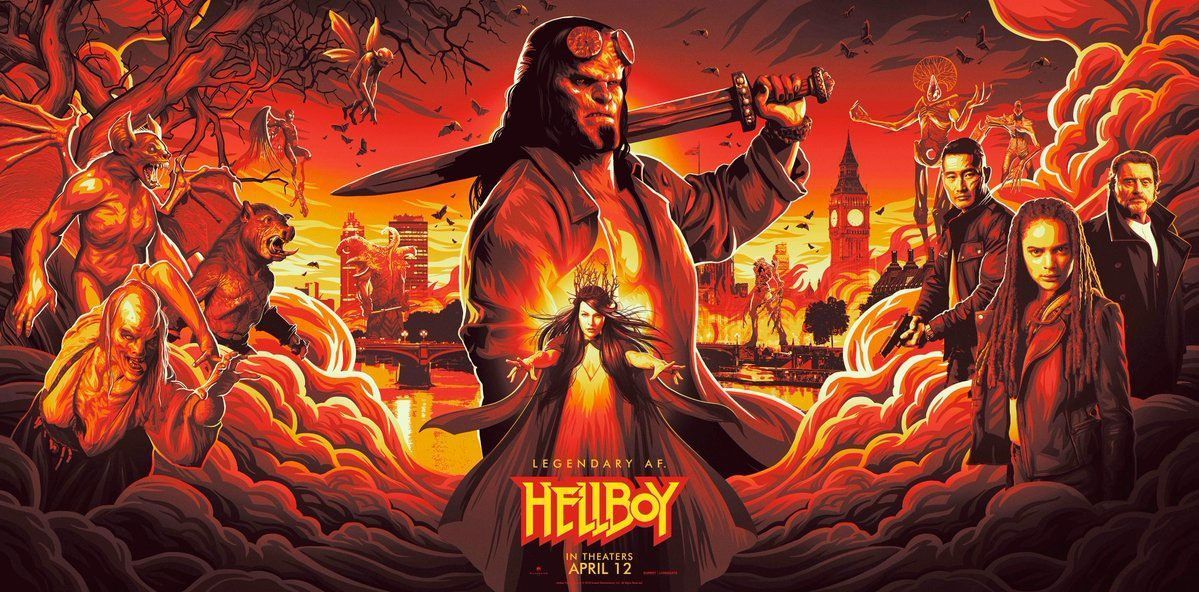 Nueva imagen oficial de David Harbour caracterizado como "Hellboy"