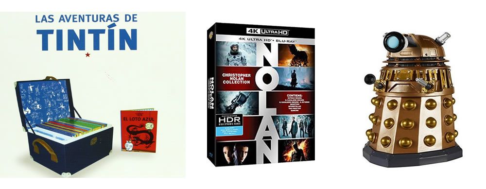 Doctor Who, Nolan en 4K, Sillas Gaming y Tintín en las mejores ofertas de hoy