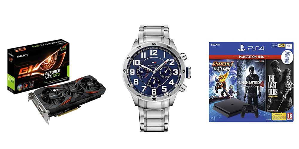 Relojes, tecnología y consolas baratas en el TOP 20 de ofertas de hoy