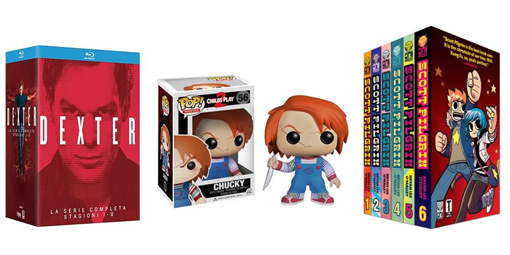 Dexter, Chucky, Scott Pilgrim y La Pandilla Basura en las ofertas de hoy