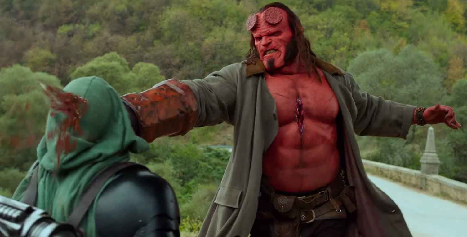 Crítica de "Hellboy" (*****). Macarra, bestia, sangrienta y pura diversión.