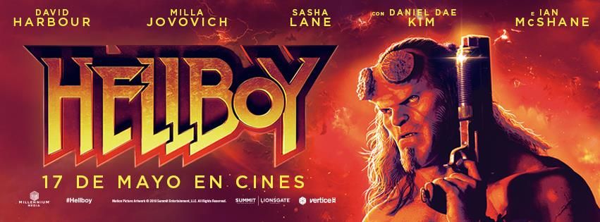 Te invitamos al preestreno de "Hellboy" en Madrid con la presencia de Wismichu