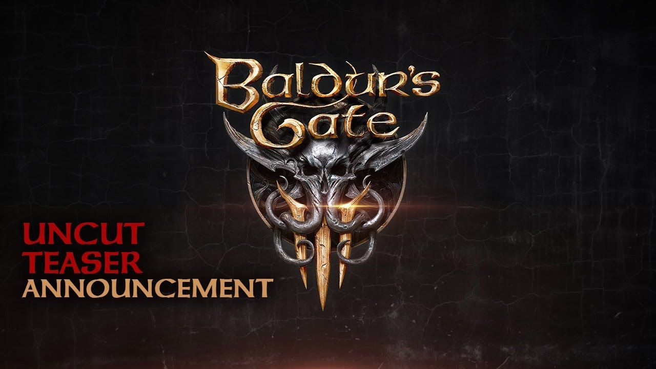 "Baldur´s Gate III" anunciado oficialmente (y primer tráiler del juego)