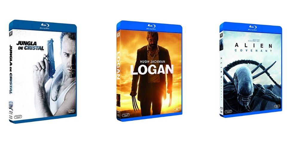"Logan", "Alien Covenant", "La Jungla de Cristal" y otros 20 Blu-Rays desde 7€