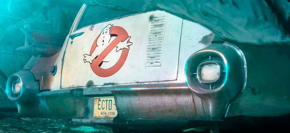 "Cazafantasmas 3": Primera imagen desde el rodaje de la película