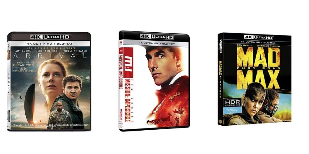 Un montón de películas en 4K UHD + Blu-Ray y castellano desde 7€ 