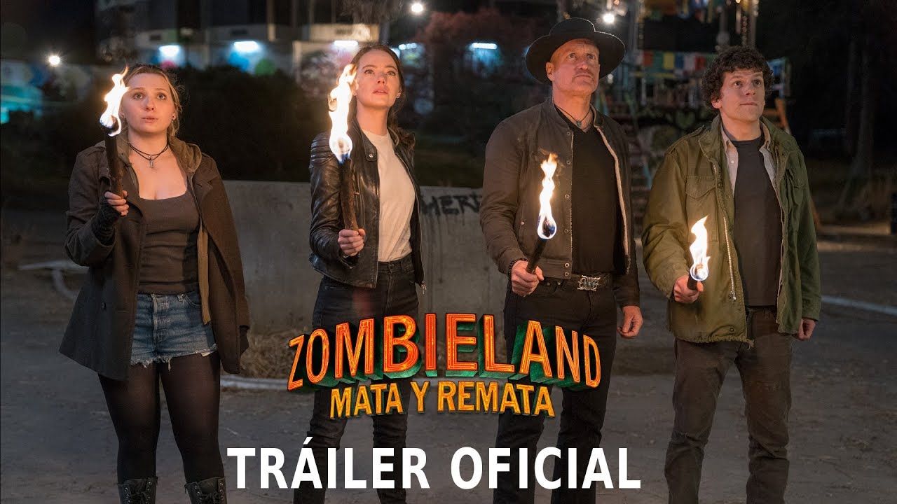 Tráiler español y póster de "Zombieland: Mata y Remata". En cines el 25 de octubre.