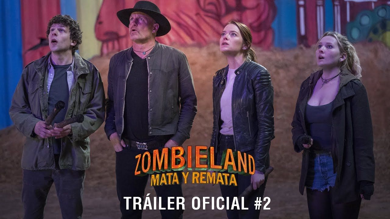 Tráiler final español de "Zombieland Mata y Remata". En cines el 18 de octubre.
