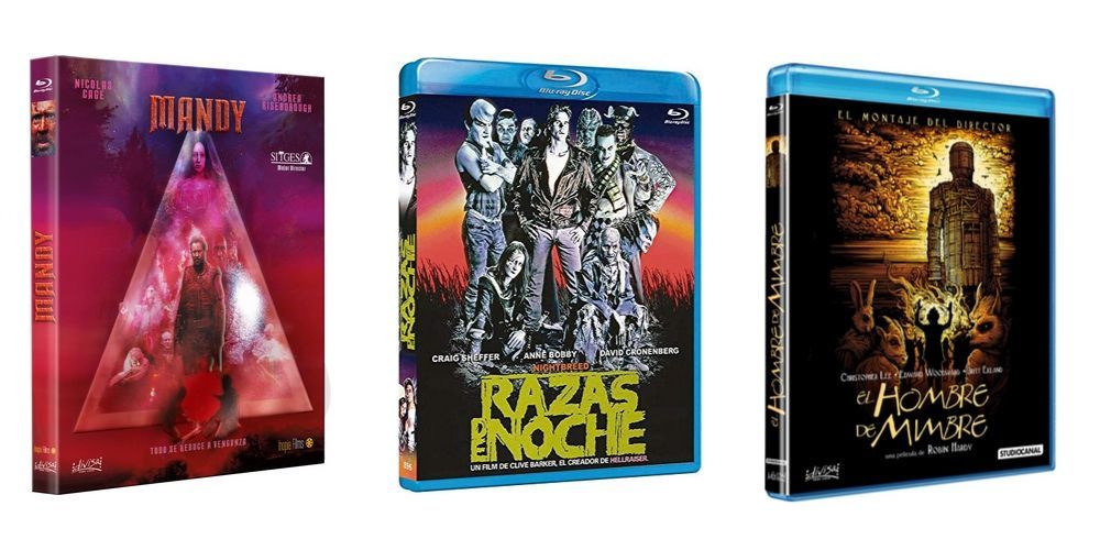 Grandes ofertas en Blu-Ray de terror (Mandy, Razas de Noche, El Hombre de Mimbre...)
