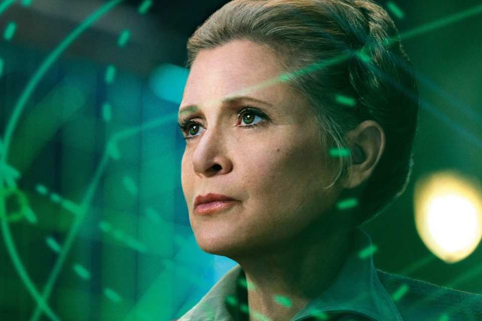 Carrie Fisher tiene ocho minutos de metraje en "Star Wars: El Ascenso de Skywalker"