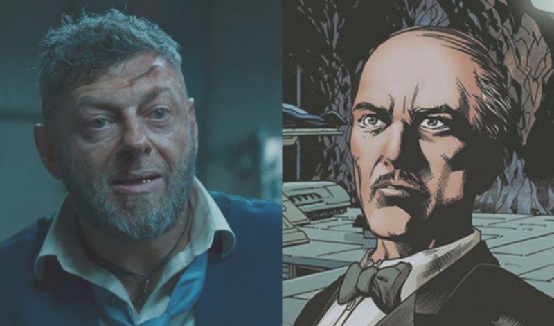Es Oficial: Andy Serkis será Alfred en "The Batman"