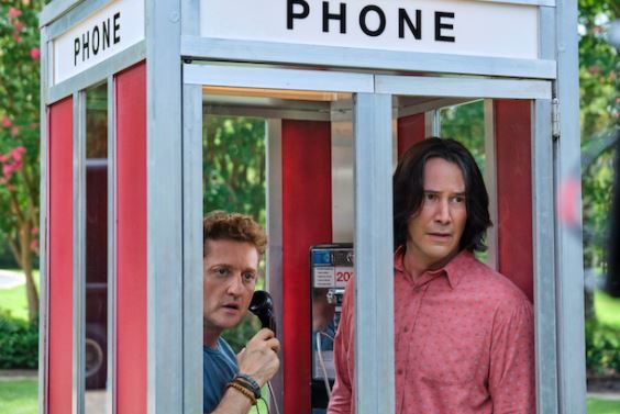 Keanu Reeves se deja ver en las primeras imágenes de "Bill y Ted 3"