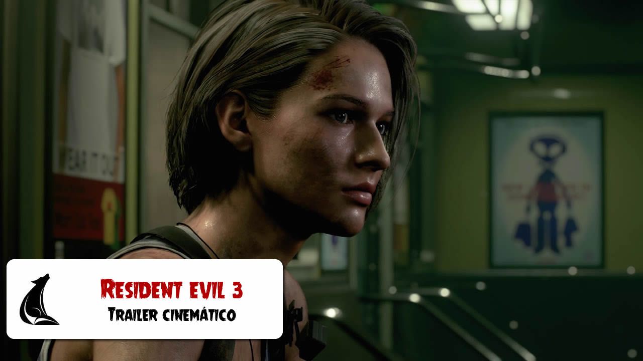 "Resident Evil 3": Tráiler cinemático del remake del videojuego zombi de Capcom