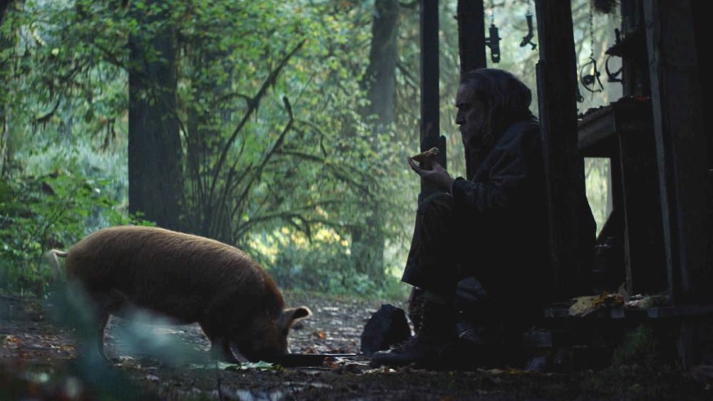 "PIG": Primera imagen del título de Nicolas Cage buscando venganza... ¡por su cerdo favorito!
