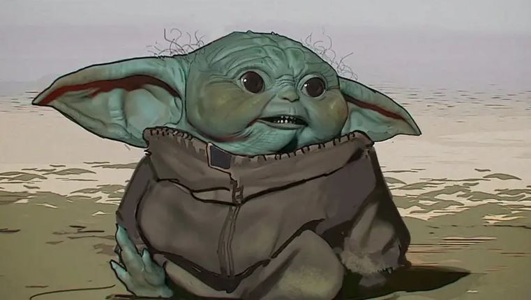Así era The Child (aka Baby Yoda) en los primeros bocetos de "The Mandalorian"