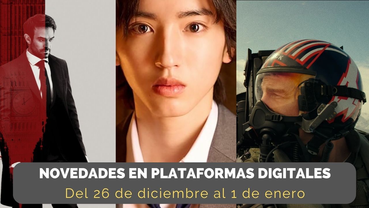 Estrenos en Plataformas Digitales (Netflix, Prime Video, Disney+..) del 26 de diciembre al 1 de enero